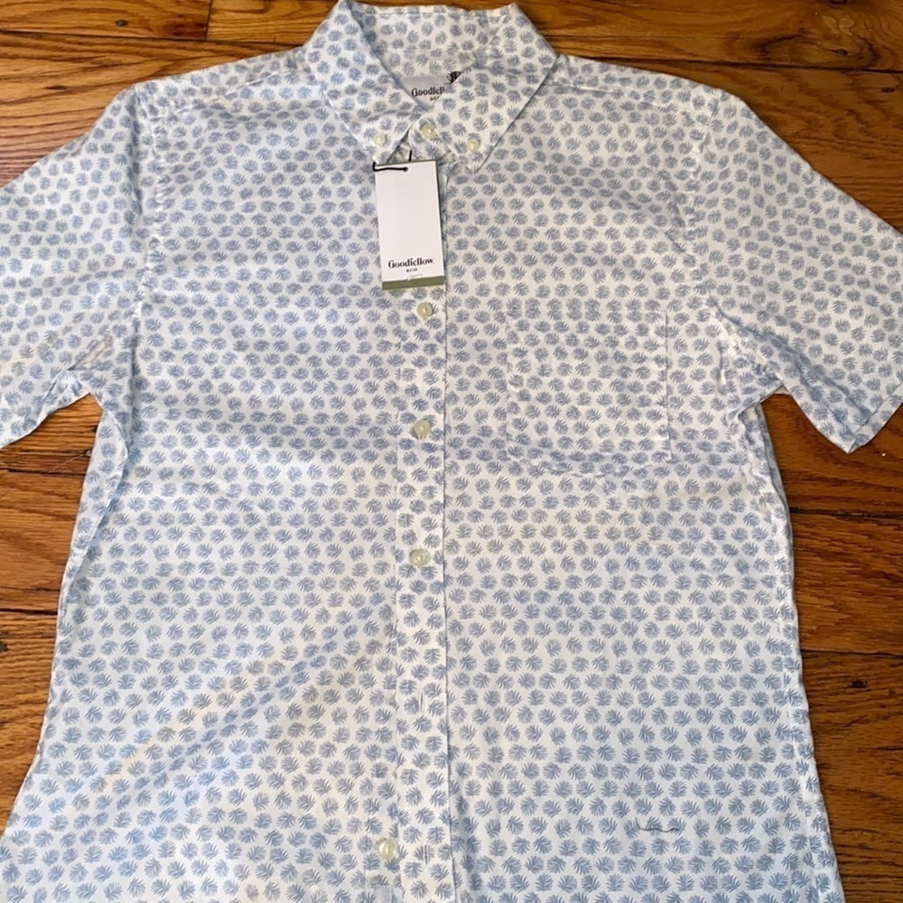 GOODFELLOW & co size medium Northrop slim shirt NWT